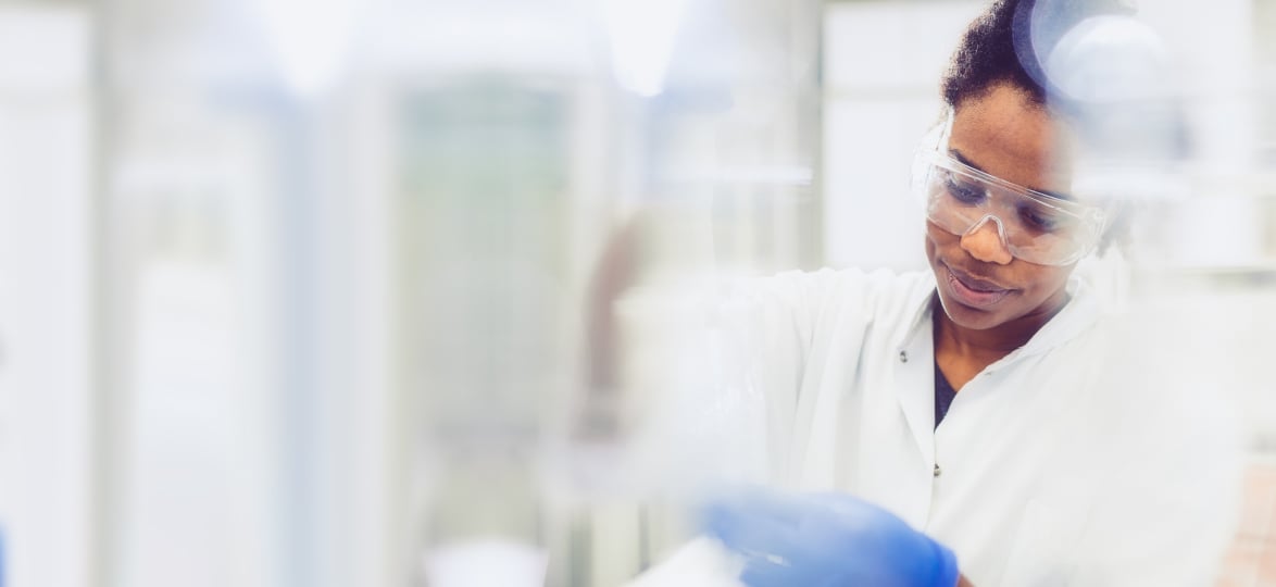 Female Scientist in Lab
